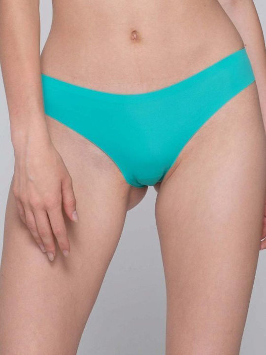 Luna Women's Slip Seamless Turquoise