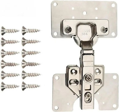 Metallic Cabinet Hinge 4pcs