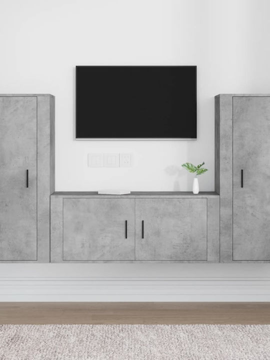 Wohnzimmer TV-Einheit Gray L40xB34.5xH100cm