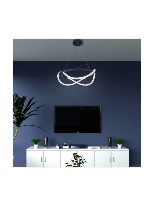 Atman Paris Pendant Light Black 60cm