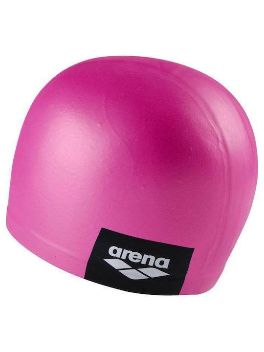 Arena Logo Moulded Căciulă de înot Adulți din silicon Roz