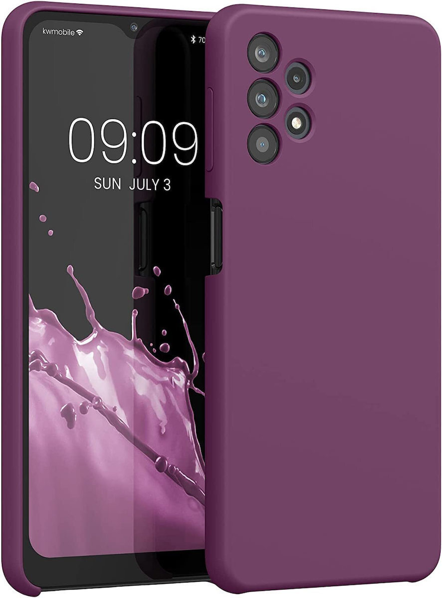 KWmobile Rubber Back Cover Σιλικόνης Magenta Purple (Galaxy A32 5G