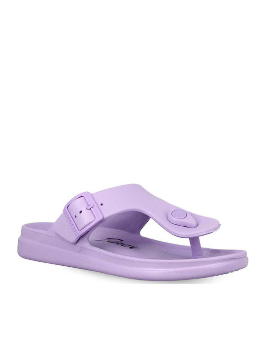 Women's Flip Flops in Style Sandals in Purple Color