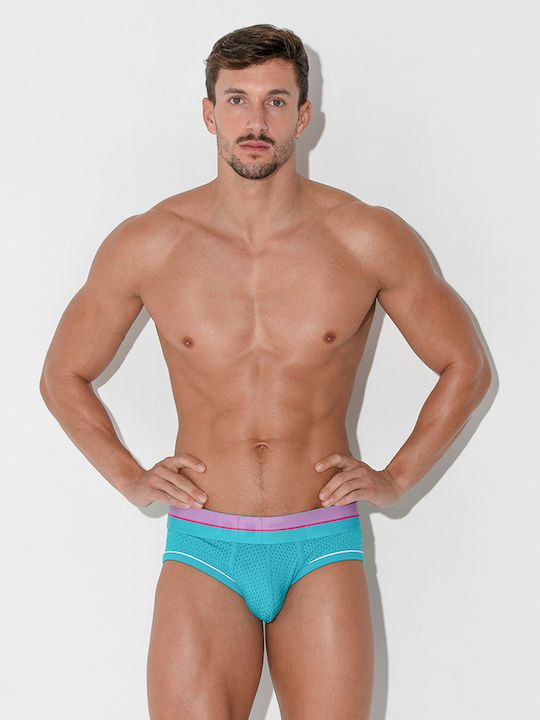 CODE 22 - Bright Mesh Bottom - Turquoise