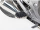 SW-Motech Foot Peg Μοτοσυκλέτας in Silver Color FRS.01.011.10303/S