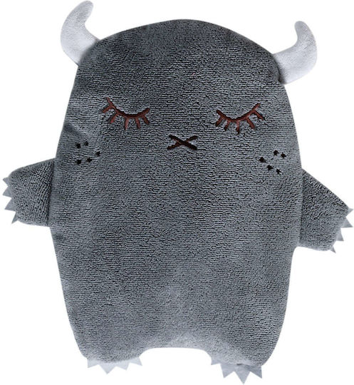 Kentia Kinder Wurfkissen Loft Boo Grau 40x40cm