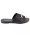 B-Soft Women's Flat Sandals in Black Color