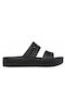 Baya Flip Flops In Sandal Style With Platform In Black Colour