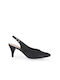 Piccadilly Synthetic Leather Black Medium Heels