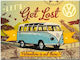 Nostalgic Art Volkswagen Set of Magnets Metal 6x8cm 1pcs