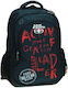 Back Me Up Active Schulranzen Rucksack Grundschule, Grundschule in Schwarz Farbe 30Es