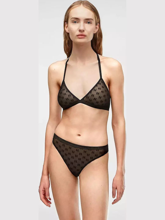Karl Lagerfeld Bralette Black