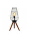 Fylliana Cresset Decorative Lamp with Socket for Bulb E27 Black