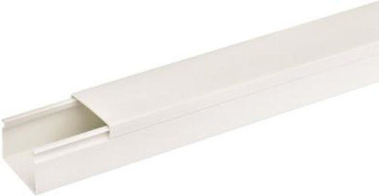Lineme Κανάλι Καλωδίων από Πλαστικό 100x60mm Λευκό
