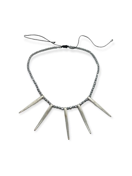 Women's necklace Ananna Rods Silver