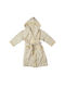 Dimcol Kids Bathrobe Ecru