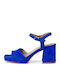 Велурени Сандали Royal Blue