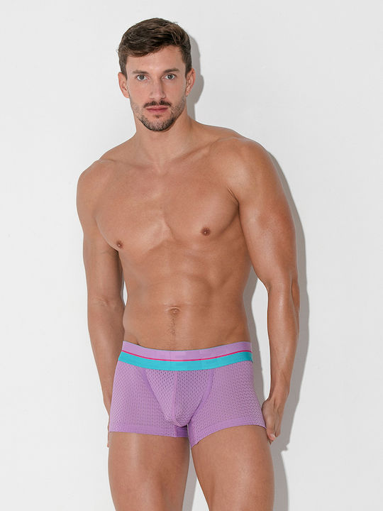 CODE 22 - Bright Mesh Boxer shorts - Purple