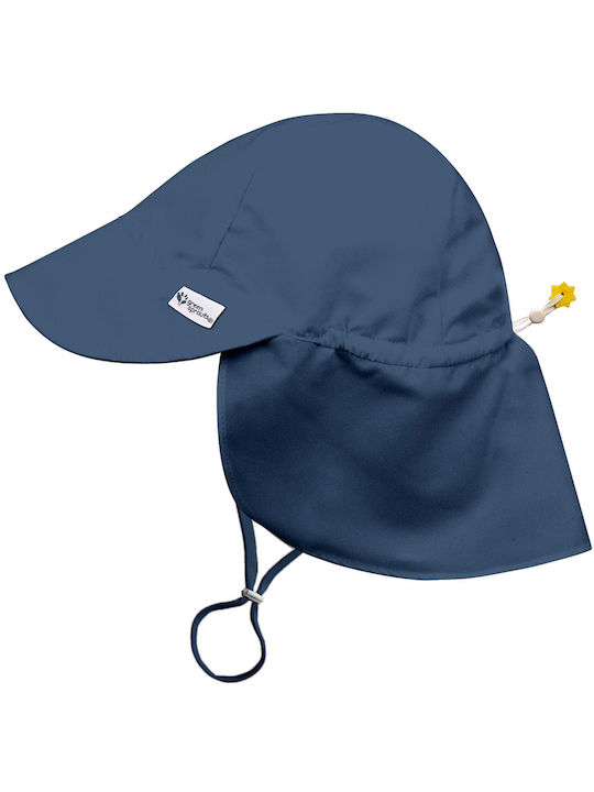 Pălărie GREEN SPROUTS ECO Flap Hat Protecție solară Navy GS-747138-616