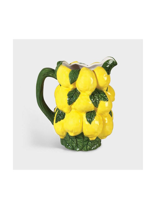 &Klevering Lemon Κανάτα Σερβιρίσματος Κεραμική 1500ml