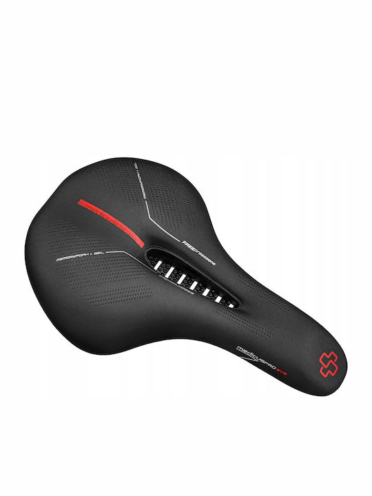 Wittkop Medicus PROevo 1.0 Bicycle Saddle Black with Gel 275 x 170 mm