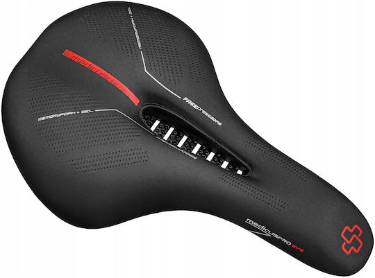 Wittkop Medicus PROevo 1.0 Bicycle Saddle Black with Gel 275 x 170 mm