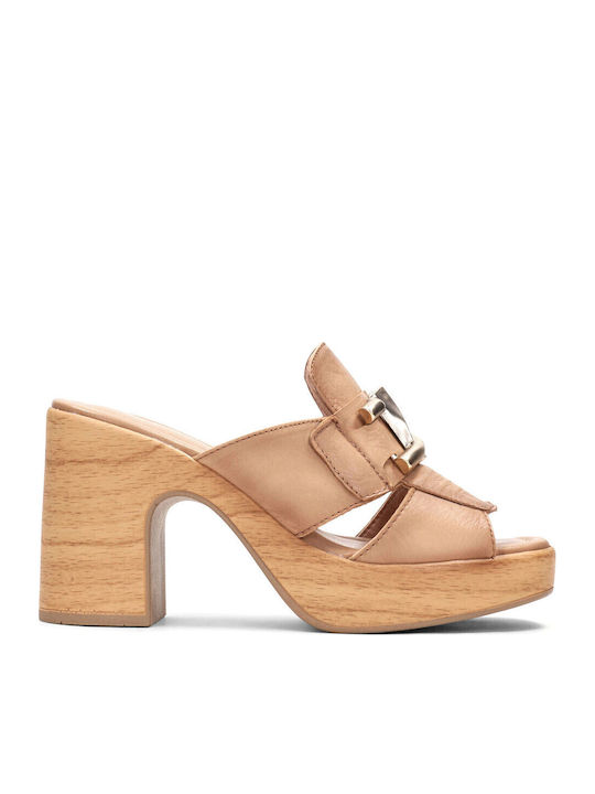 Hispanitas Leather Sandals Brown