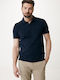 Mexx Ανδρικό T-shirt Polo Navy Μπλε