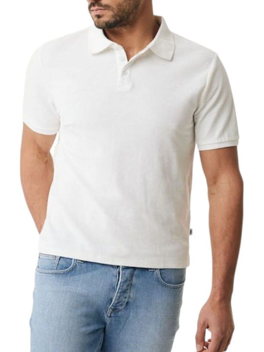 Mexx Polo Μπλούζα Κοντομάνικη Λευκή