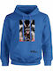 Fleece Kids Sweatshirt with Hood Black