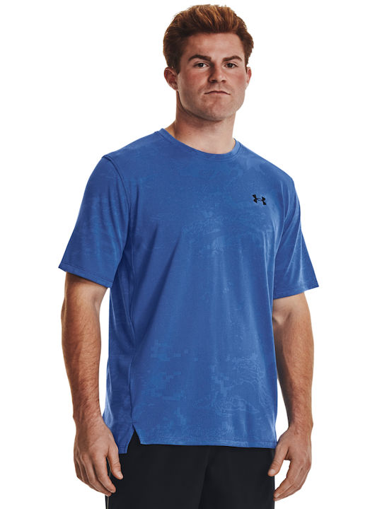 Under Armour Men's Athletic T-shirt Short Sleeve Blue