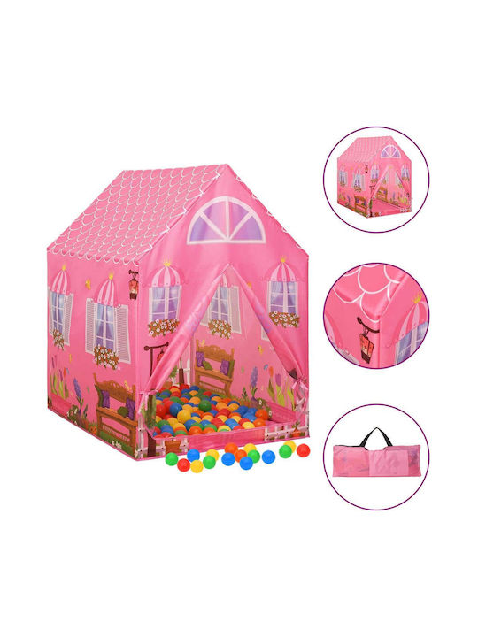 vidaXL Kids Play Tunnel Pink