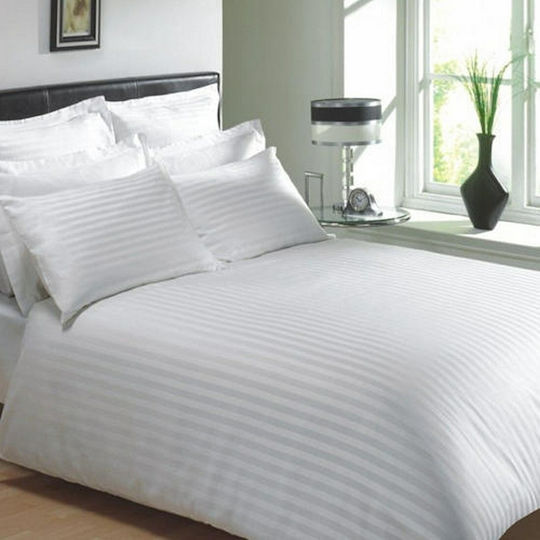 Blanc de Blanc Hotel Pillowcase from Cotton & Polyester 50x70cm.