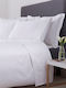 Blanc de Blanc Hotel Pillowcase from Cotton & Polyester 53x73cm.
