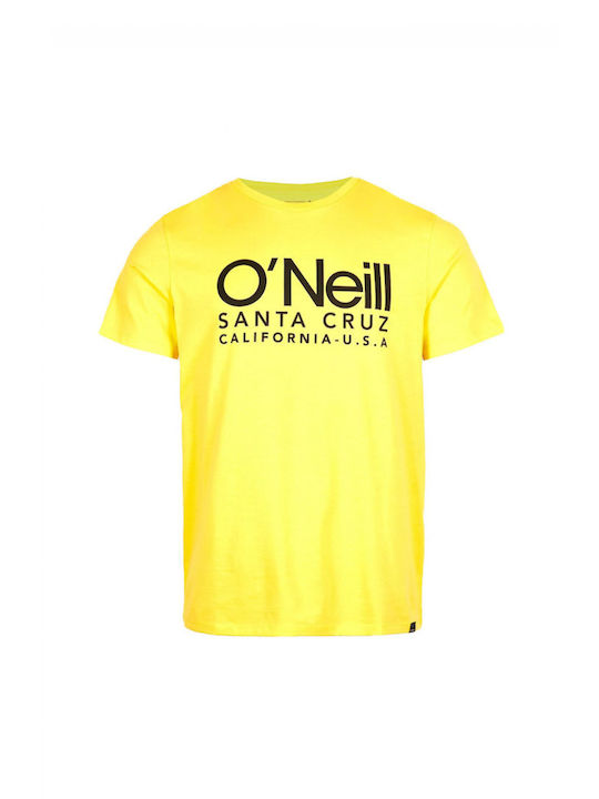 O'neill T-shirt Bărbătesc cu Mânecă Scurtă Galben