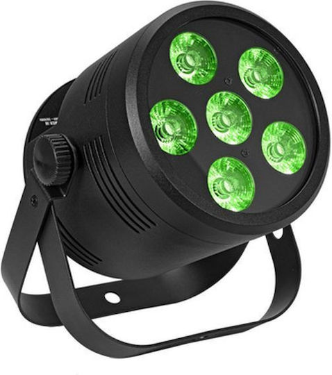 Eurolite Projektor LED PAR DMX Silent 6 QCL Floor BK RGBW