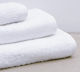 Cotton Linen Set of 84 Hotel Towels Face 95x50cm White Weight 600gsm