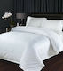 Blanc de Blanc Hotel Pillowcase from Cotton & Polyester 50x70cm.