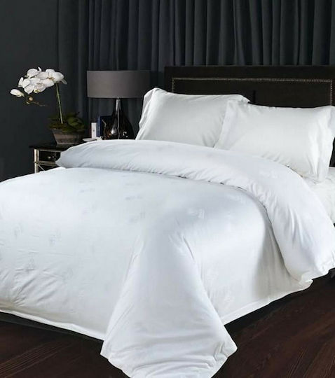 Blanc de Blanc Hotel Pillowcase from Cotton & Polyester 50x70cm.