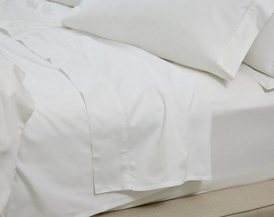 Blanc de Blanc Hotel Pillowcase from Cotton & Polyester 50x70cm.