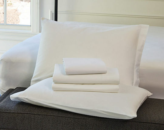 Blanc de Blanc Mine Hotel Pillowcase from Cotton & Polyester 50x70cm.