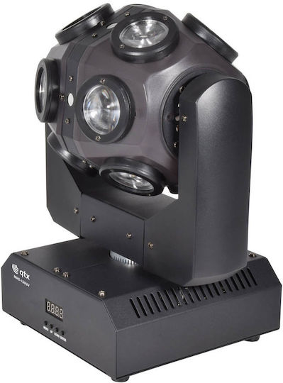 QTX Sound Bewegtes Licht LED DMX mit Roboter-Kopf Orbital RGBW