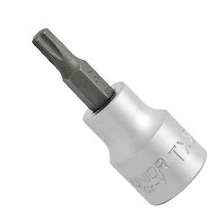 Unior Bit-Stecknuss mit Torx-Bit und Antriebsvi...