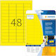 Herma Self-Adhesive Rectangular A4 Labels 45.7x21.2mm