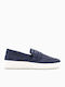 Suede Ανδρικά Loafers σε Μπλε Χρώμα