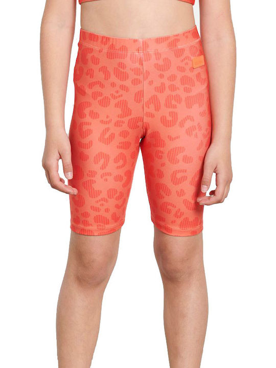 Kids Legging Sports Short Orange