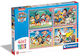 Kinderpuzzle Supercolor - Paw Patrol für 3++ Jahre 72pcs Clementoni