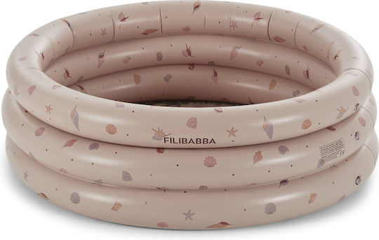 Filibabba Alfie Παιδική Στρογγυλή Πισίνα PVC 43lt Φουσκωτή 80x26εκ. Ροζ