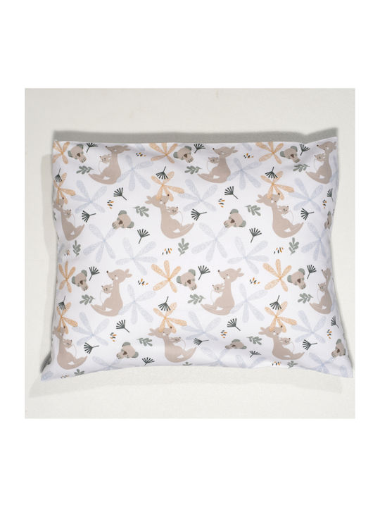 Baby Oliver Baby Cotton Pillowcase White 30x40cm