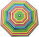 Chanos 1511 Beach Umbrella Diameter 1.8m Multicolor